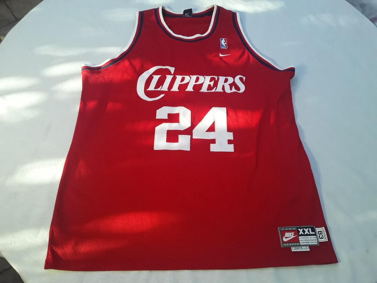 Nike Miller #24 Clippers Vintage NBA Basketball Jersey Old RARE 