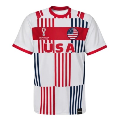 USA FIFA World Cup Qatar 2022 Youth Jersey Officially Licensed NWT Multipe Sizes
