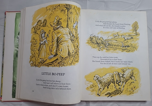 Best Loved Nursery Rhymes and Songs Mother Goose Book 1974 Parents Magazine - Imagen 12 de 17