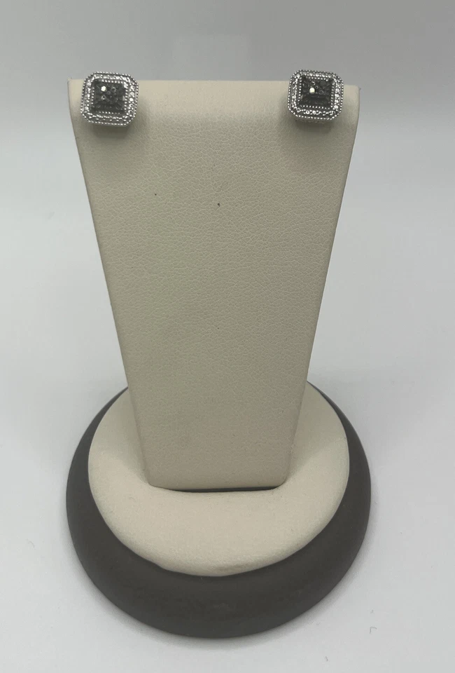 Pulsera de marcasita 8" con aretes Foto 2 de 4