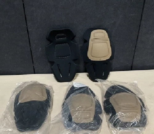 1 pair of Crye Precision Combat Knee Pads Set KHAKI, AirFlex USA Free Shipping - Picture 8 of 9