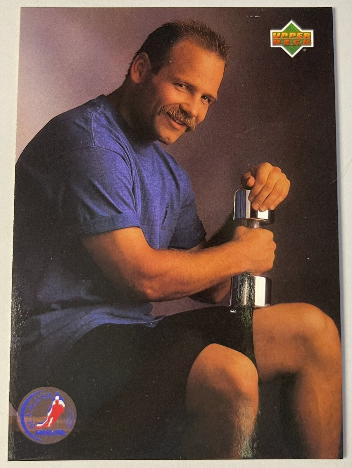 1993-94 Upper Deck NHLPA/Be a Player/Roots Wendel Clark #6