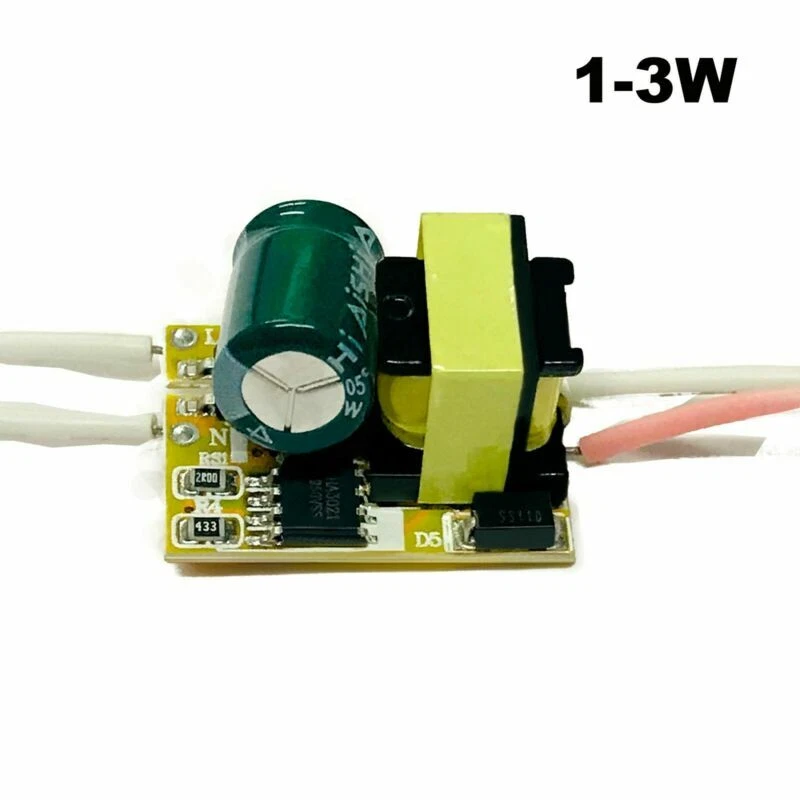 LED Power Supply Driver 1-3W 4-7W 8-12W 25-36W Constant Current Transformer DC - Image 3 of 4