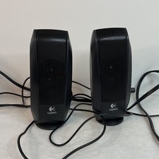 Logitech S120 Wired Stereo Speaker System Desktop PC Computer