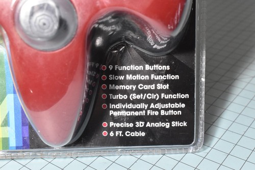 Retro-Bit N64 Tribute Retro 64 Wired Controller RED MODEL - Picture 8 of 9