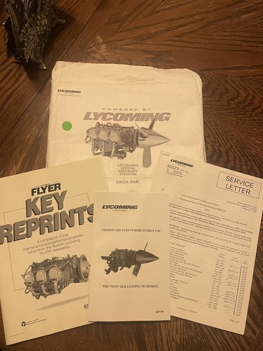 Lycoming Flyer Key Reprints DATA PACK Key Maintenance & Performance Articles - Picture 8 of 12