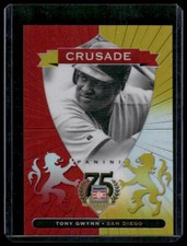 2014 75th Year Anniversary - Crusades Red #90 Tony Gwynn Red/Gold Crusade /75
