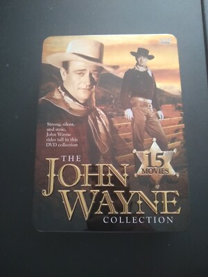 The John Wayne Collection DVD 2004 Collector's Tin 15 Movie Set ...