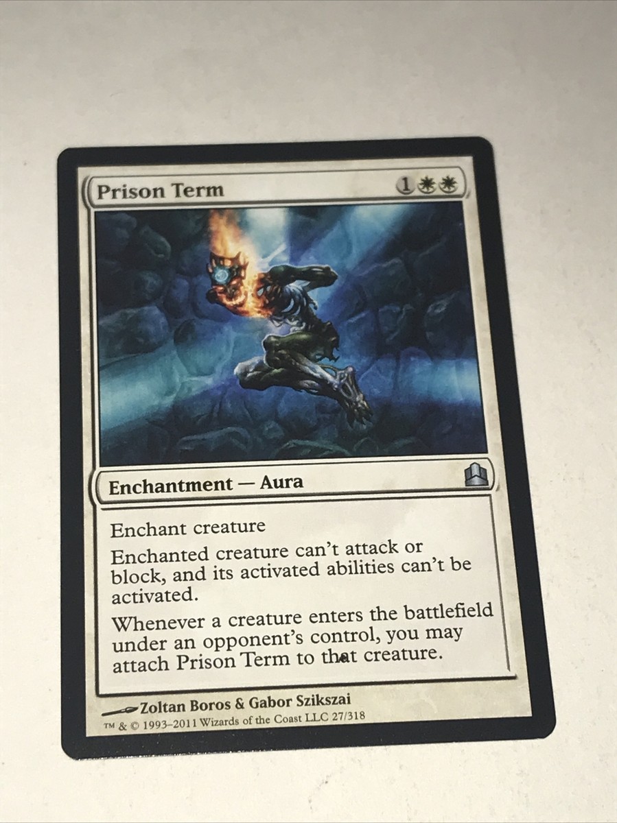 prison cards mtg Any thoughts on using ghostly prison-type on your decks? They seemed good at first glance BUT in practice, that could be different. Thanks! Great Threshold of Monserkat inscription Single Scoop: Mono White Prison