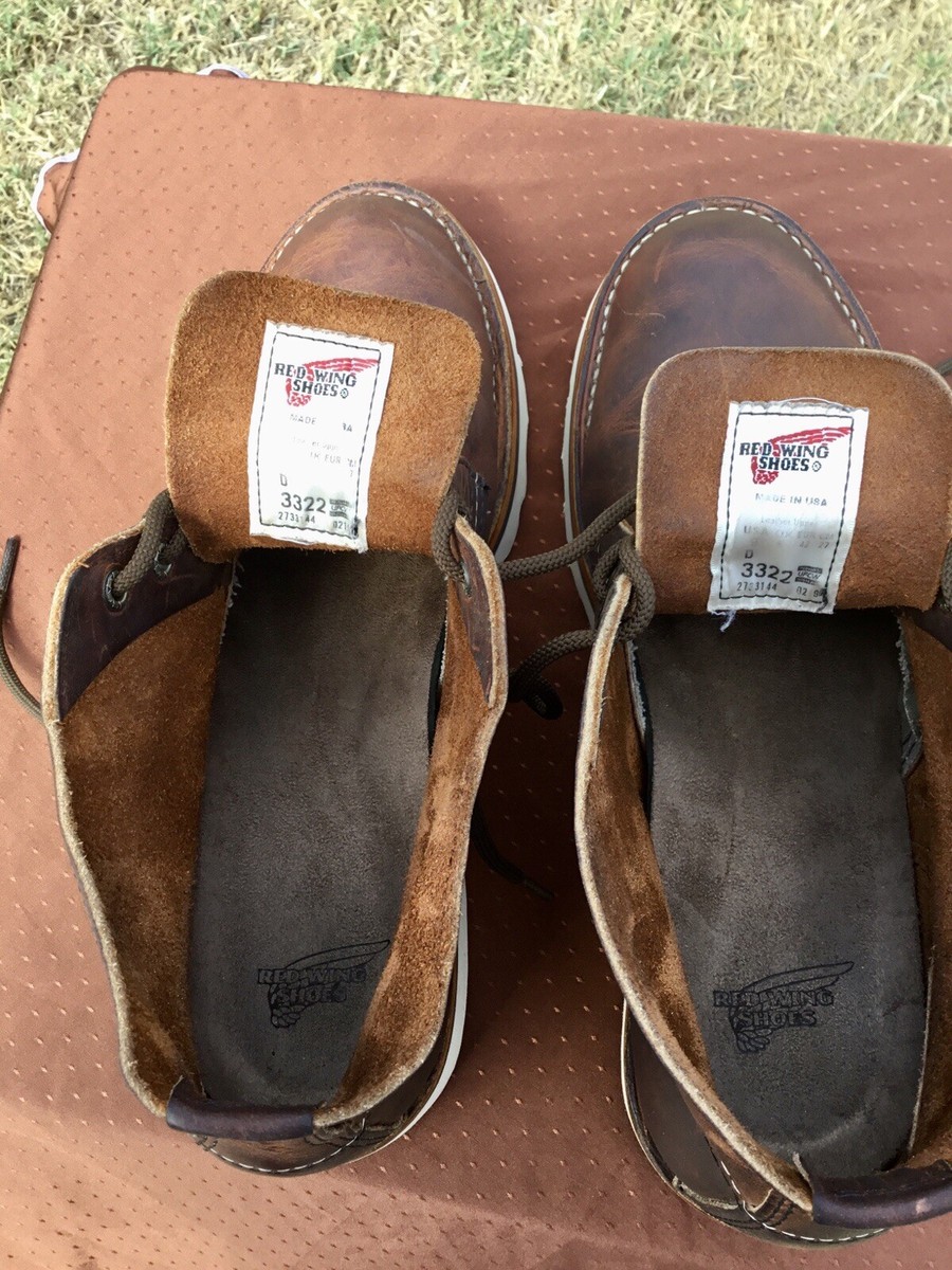 Red Wing 3322 Weekender Chukka Boots Size 9D Customized
