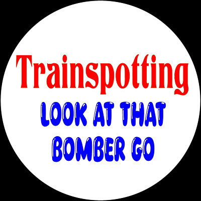 Gift For A Train Spotter Train Button Pin Badge Novelty Trainspotter Xmas Gift
