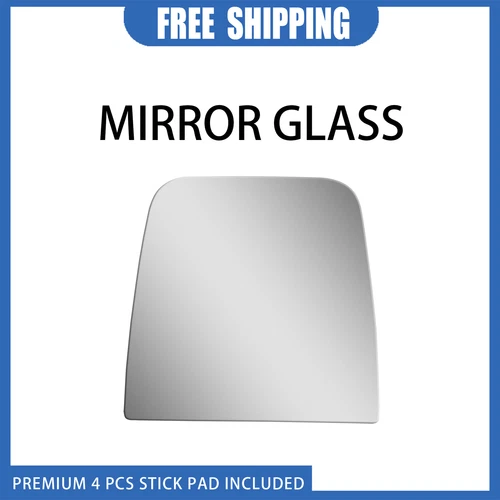 Upper Tow Mirror Glass For 2008-19 Chevy Express 2500 3500 RH Side Flat+Adhesive