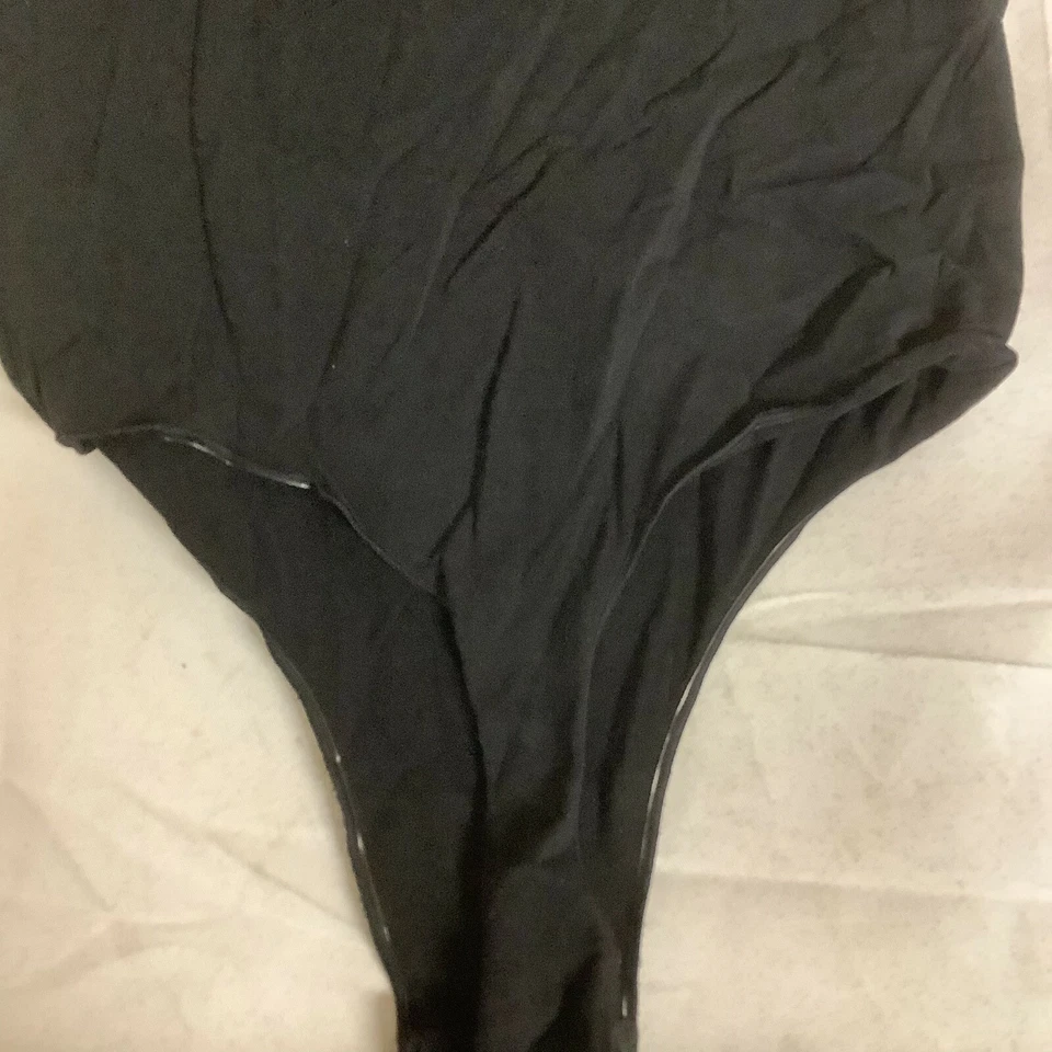 Commando Womens Bodysuit One Piece Black Ballet Body Racerback One Size - Image 4 of 4