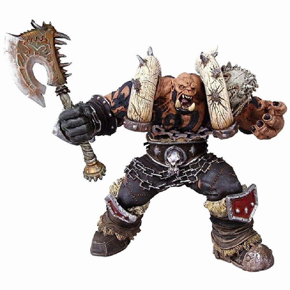 World Of Warcraft Premium S3 GARROSH HELLSCREAM figure PVC 25cm DC Direct - Imagen 4 de 4