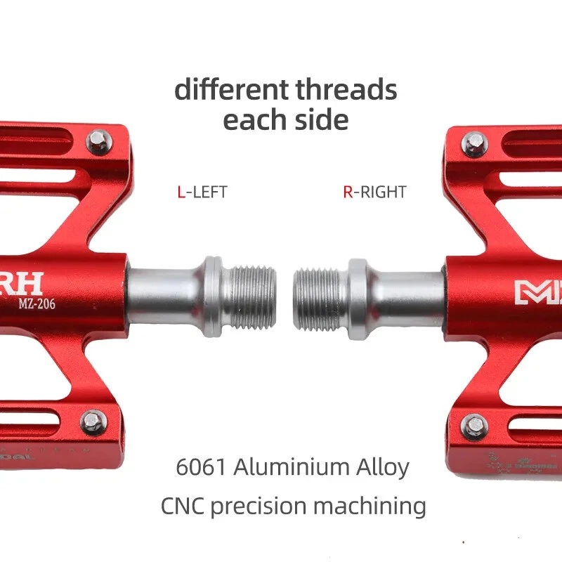 Bicycle Pedals Ultralight Anti-slip BMX MTB Road Bike Pedal Cycling Bike Parts - Image 4 of 4