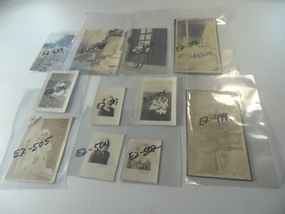 E7-16 Vintage estate photo lot of 11 photos 1920's/30''s kids/teens fun snaps