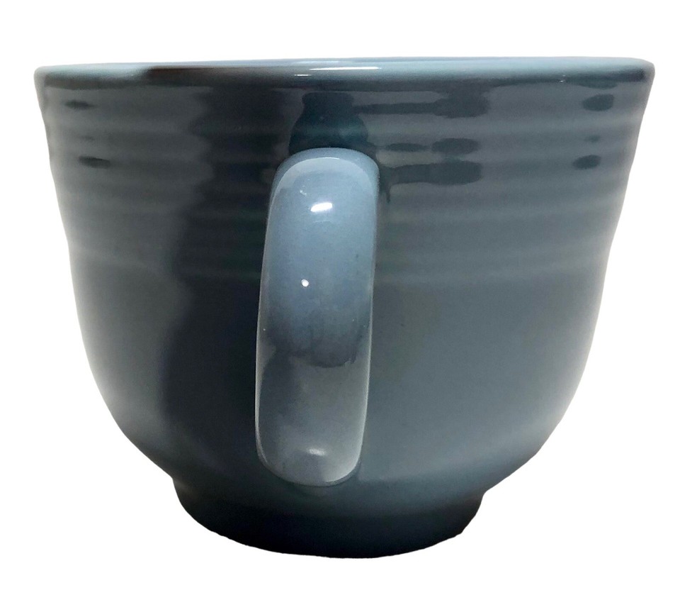 Periwinkle Blue Homer Laughlin Fiesta Ware Lead Free Cup and Saucer