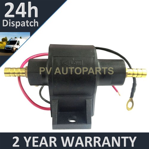 12V ELECTRIC UNIVERSAL PETROL DIESEL FUEL PUMP FACET POSI FLOW STYLE CAR VAN