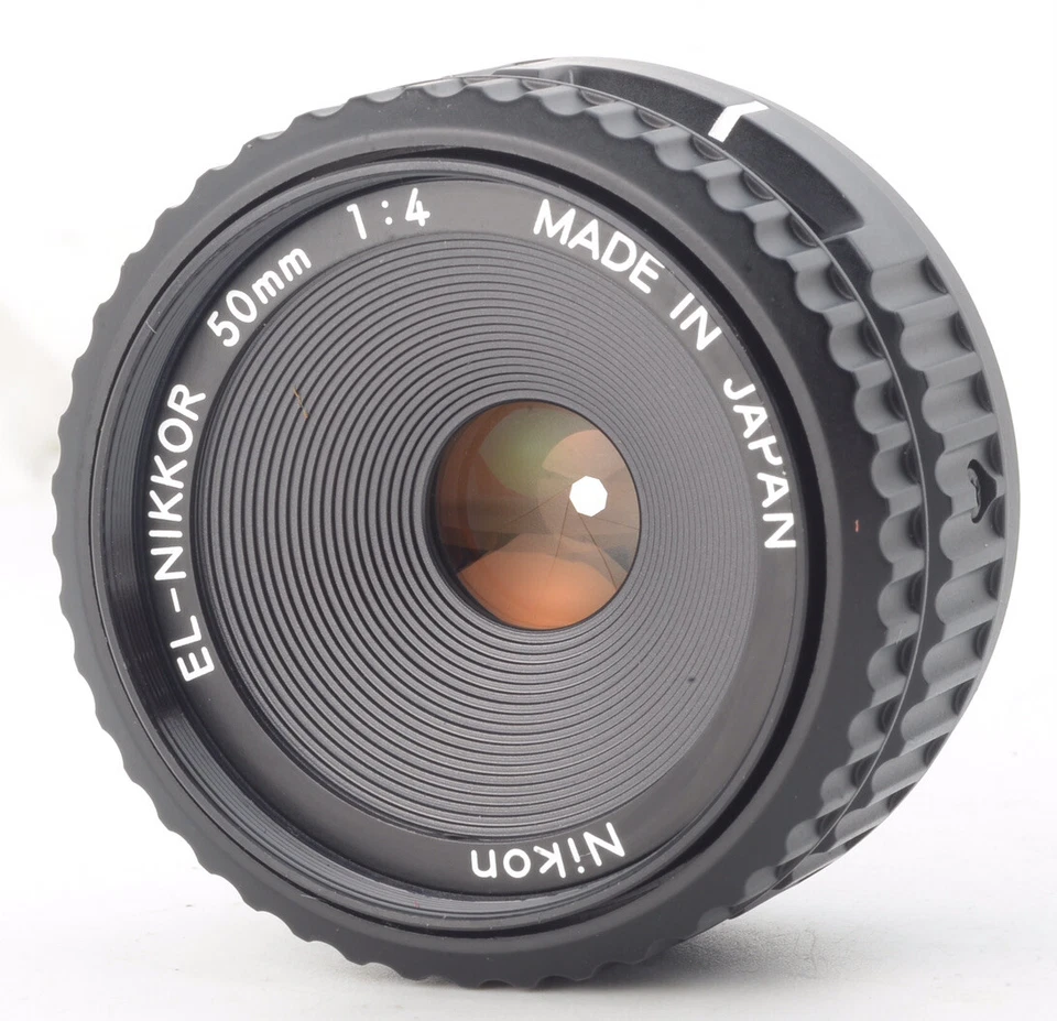 EXCELENTE EN CAJA LENTE NIKON EL-NIKKOR 50mm F4 MF Foto 3 de 4