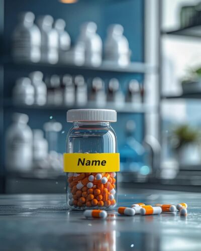 Clips for Pill Bottles,Portable Medicine Tags with Marker,Easy Identification - Picture 4 of 13
