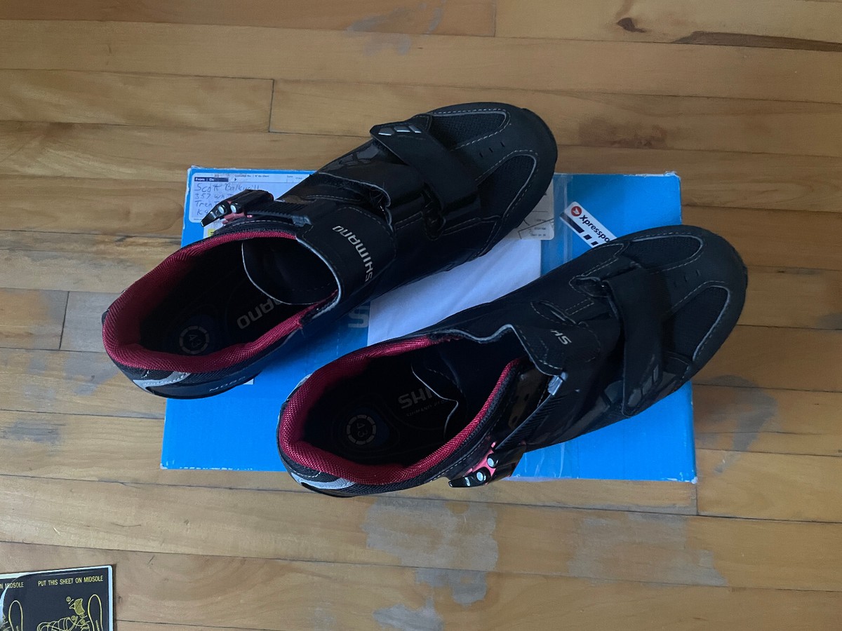 Shimano Mens MTB Cycling Shoes Black SPD Cleats Size EU 46 US 11.2 SH-M088L Shimano SH-M088 Shoes - Men main image 4