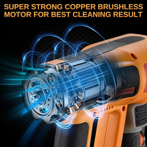 Nagelneuer, ungeöffneter tragbarer Hochdruckreiniger Makita akkubetrieben 1060 PSI - Bild 3 von 13