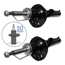 For Vw Golf GTD MK6 2009>2013 2x Front Suspension Strut Shock Absorber 50 mm