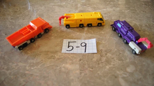 Vintage G1 Transformers Decepticon Micromasters Set - Constructor Squad