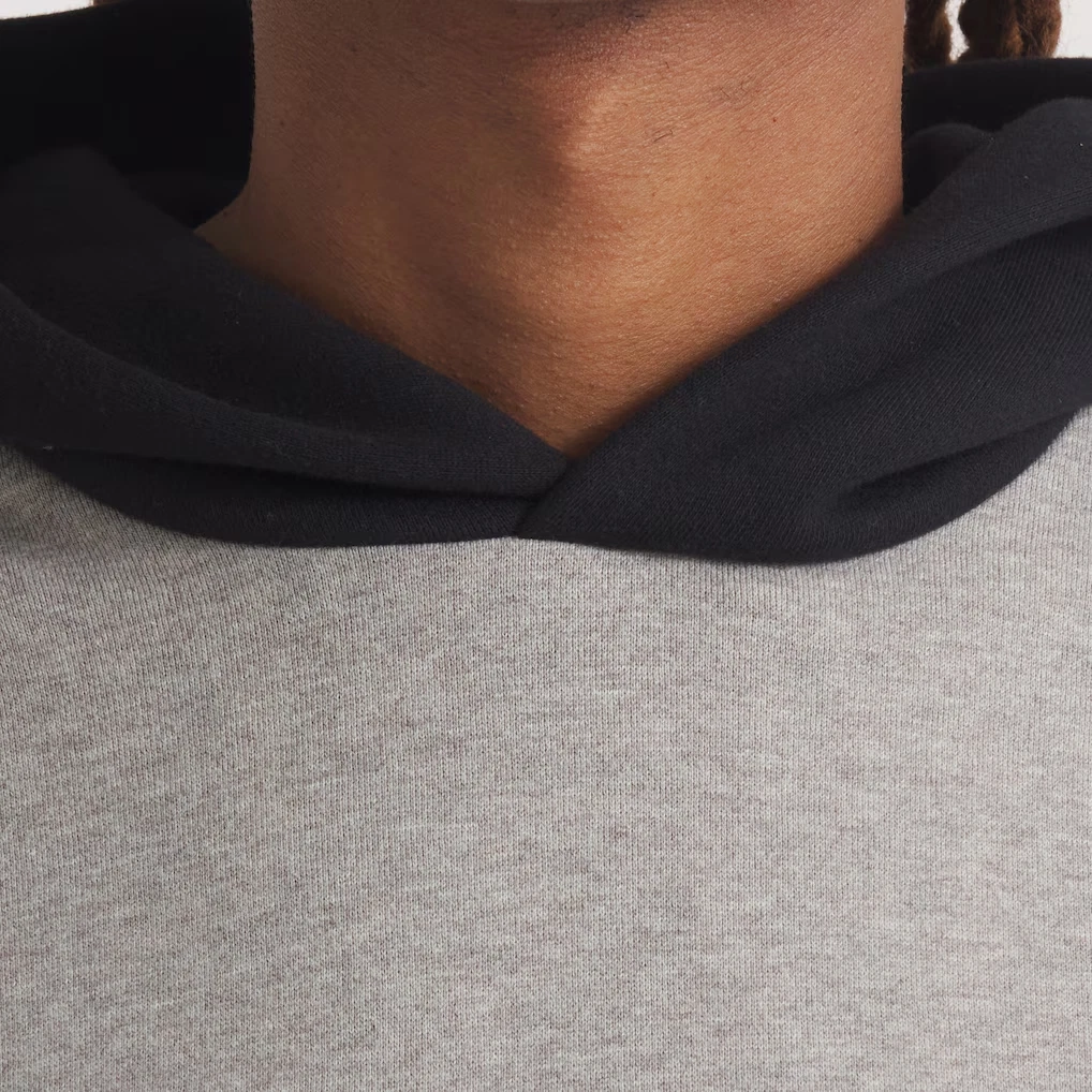 Felpa con cappuccio Fear of God NBA x ESSENTIALS pullover grigio NUOVO