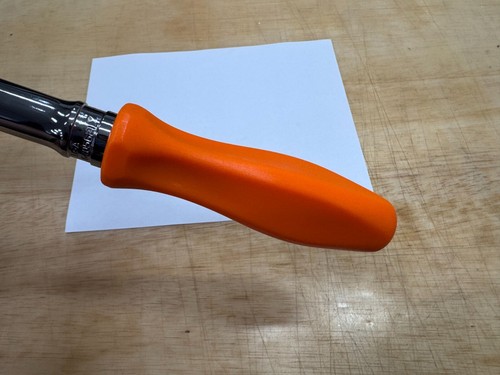 Herramientas Snap-on EE. UU. NUEVO NARANJA 1/2" Unidad Agarre Duro Bloqueo Flex Trinquete SHXD80BO - Imagen 11 de 12
