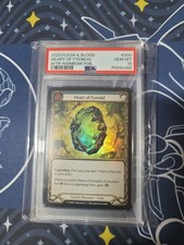 Flesh and Blood Heart of Fyendal Rainbow Foil PSA 10 Gem Mint