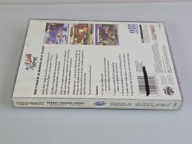 Street Fighter Alpha Warriors Dreams (Sega Saturn) Complete w/ Registration Card