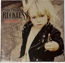 The Pretty Reckless Light Me Up White Vinyl Record