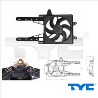 TYC 809-0007 LüFter FüR MotorküHlung LüFter MotorküHlung MotorlüFter
