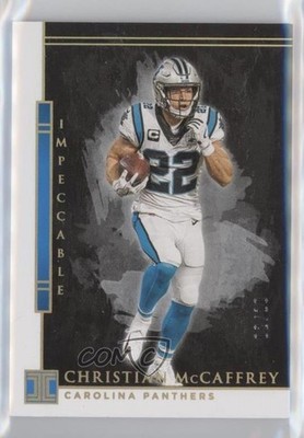 2020 Panini Impeccable Gold 2/10 Christian McCaffrey #15 0c3