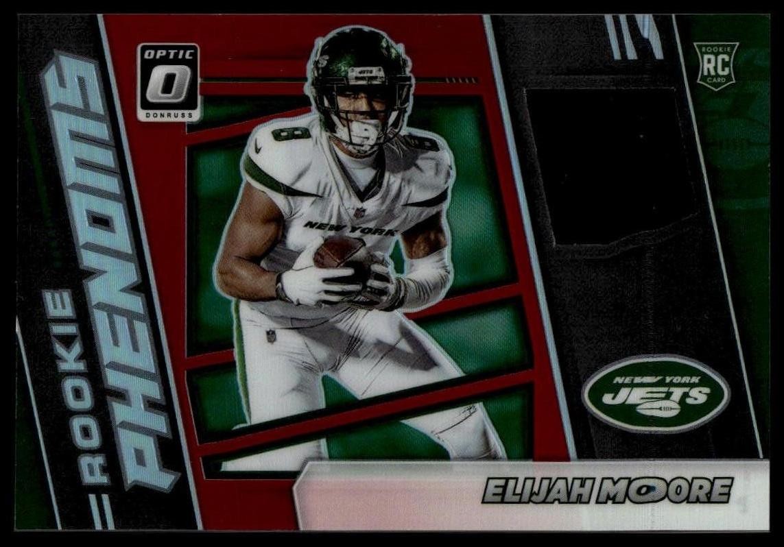 2021 Donruss Optic #RPH-16 Elijah Moore Rookie Phenoms Horizontal Red RC