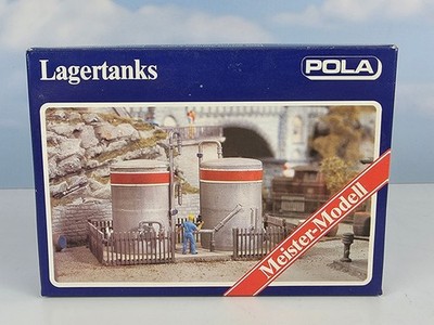 (6733) Pola H0 842 ''Lagertanks '' Bausatz Neu & OVP