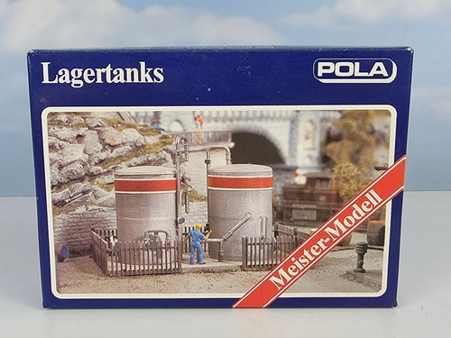 (6733) Pola H0 842 "Tanques de almacenamiento" Kit Nuevo y EMBALAJE ORIGINAL | Zustand: Neu
