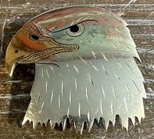 Vintage Johnson Held Eagle Belt Buckle Handcrafted In The USA