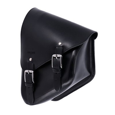 Schwingentasche Glattleder schwarz 84-17 Softail Longride