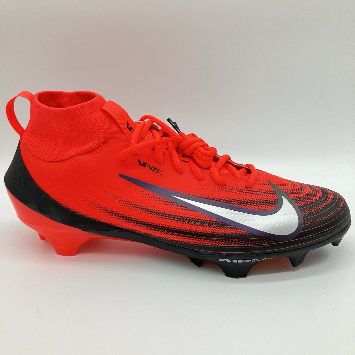 Nike Air Zoom Vapor Pro 1 Football Cleats Men 11 Bright Crimson Black Nike Vapor Pro 1 Men main image 3