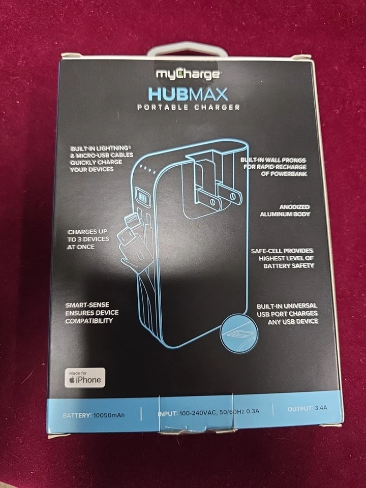 MyCharge PowerHub Max 10050mAh All in One - Image 2 of 3