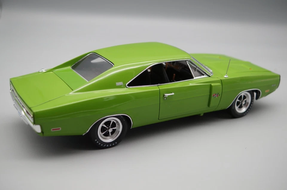 Dodge Charger R/T SE 1970 1/18 Ertl/AW Auto World American Muscle -TS705 - Imagen 4 de 4