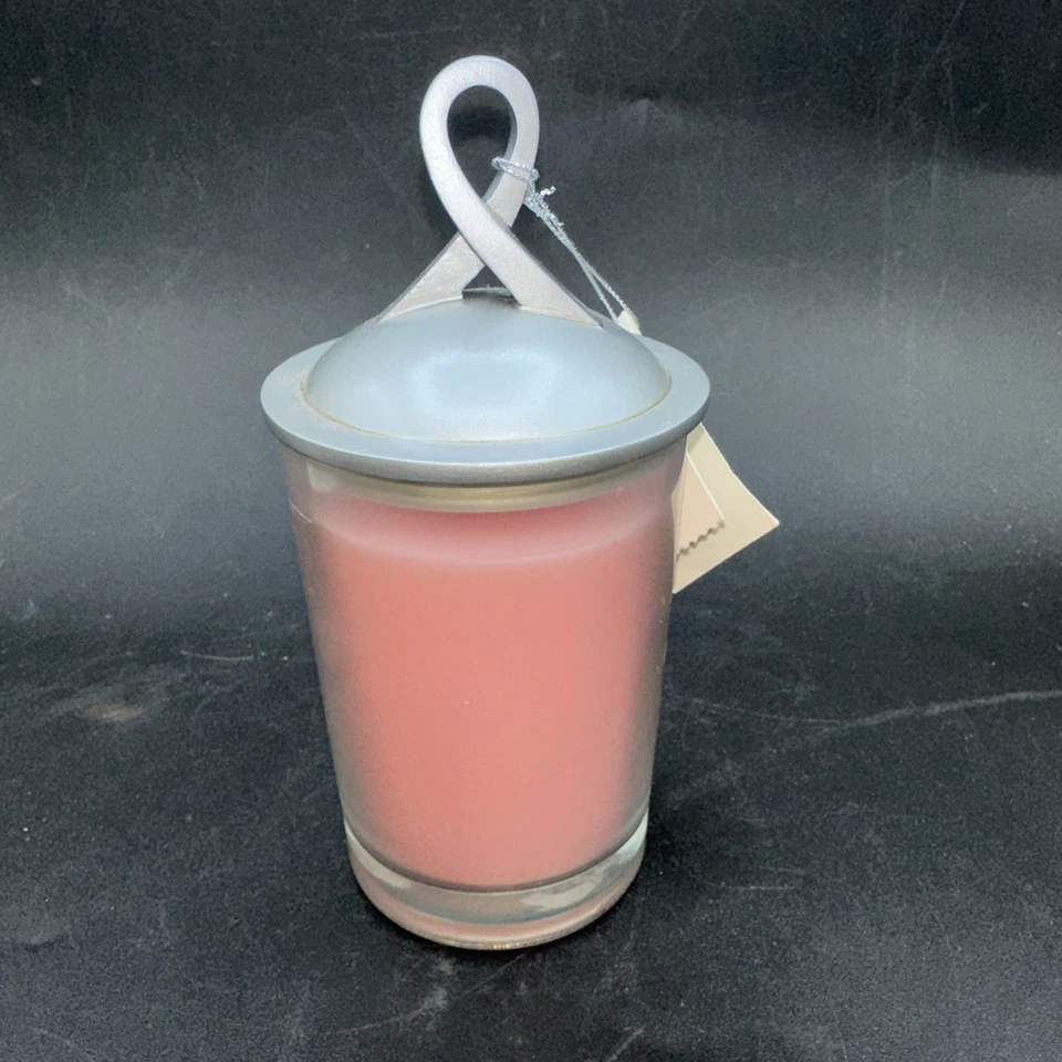 Vela rosa vintage Pier 1 Cancer Awareness Foto 2 de 4