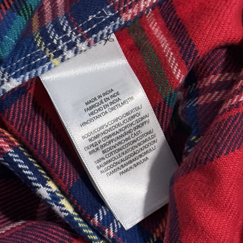 NEW Polo Ralph Lauren Men's 2XLT Plaid Twill Flannel Long Sleeve Fun Shirt TALL - Picture 8 of 8