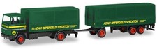 FORD TRANSCONTI OFFERGELD MIT ANHÄNGER Kunststoff LKW Herpa 309820 Modell