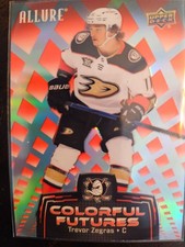2024-25 Upper Deck Allure Trevor Zegras Colorful Futures #CF-16