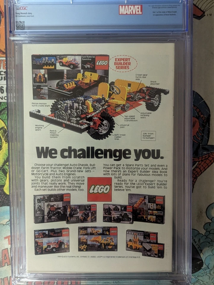 Moon Knight 1 Cgc 9.2 Custom Label - Image 2 of 2