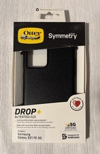 OtterBox SYMMETRY SERIES Phone Case for Samsung Galaxy S21 FE 5G - Black