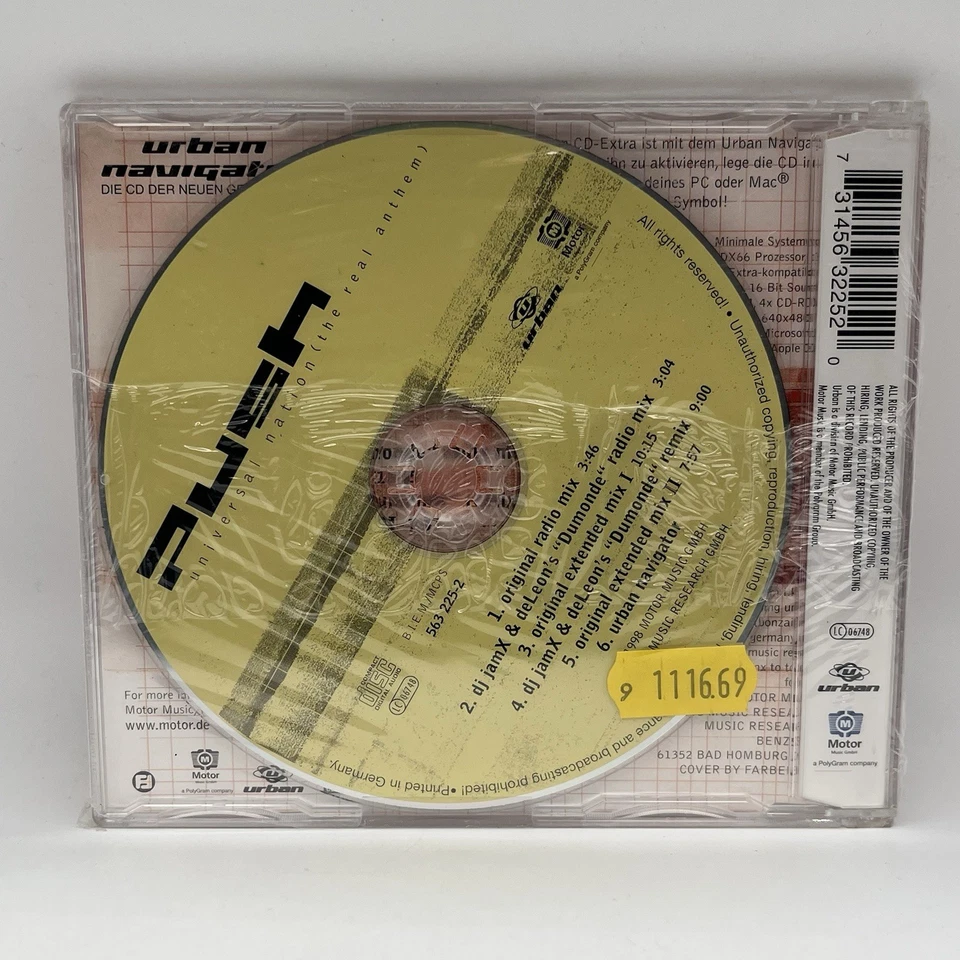 Universal Nation (the Real Ant von Push | CD | Brandneu 🟪📀 - Bild 2 von 2